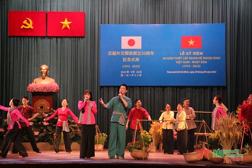 TP Hồ Chí Minh kỷ niệm 50 năm thiết lập quan hệ ngoại giao Việt Nam - Nhật Bản